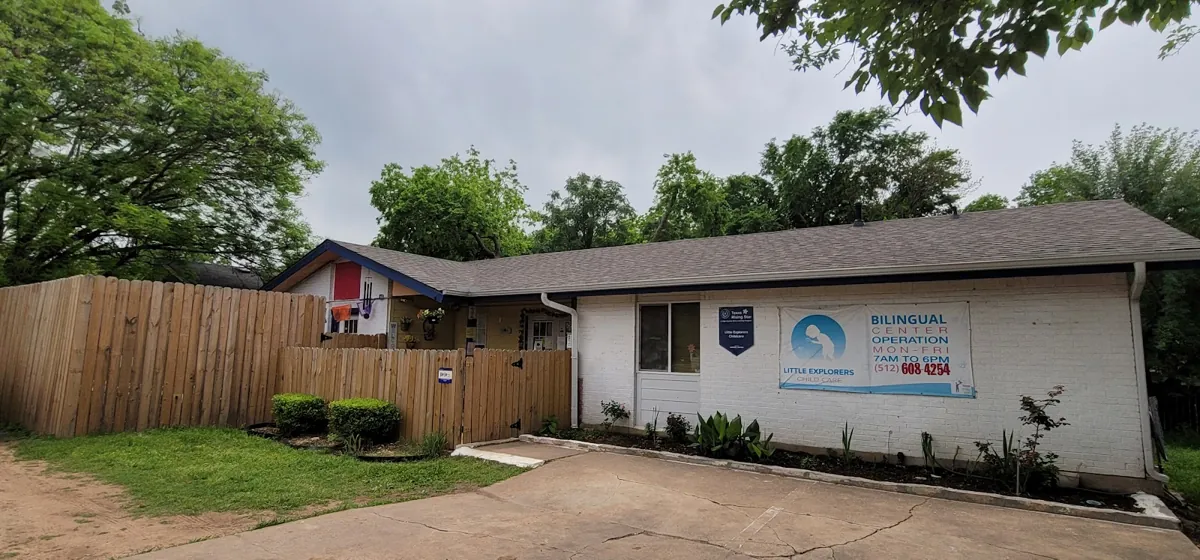 Front of the Little Explorers Child Care building on Teri Road